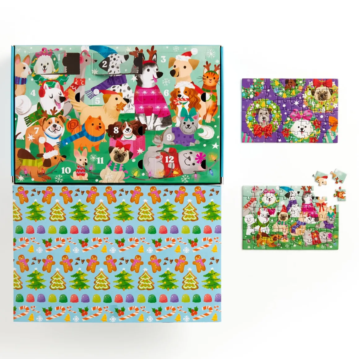 Ho Ho Howl! Countdown Puzzle Set