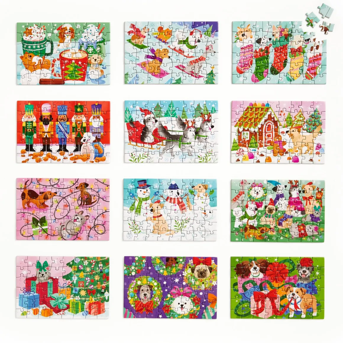 Ho Ho Howl! Countdown Puzzle Set