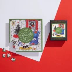 Home For Christmas 100 Piece Mini Shaped Puzzle