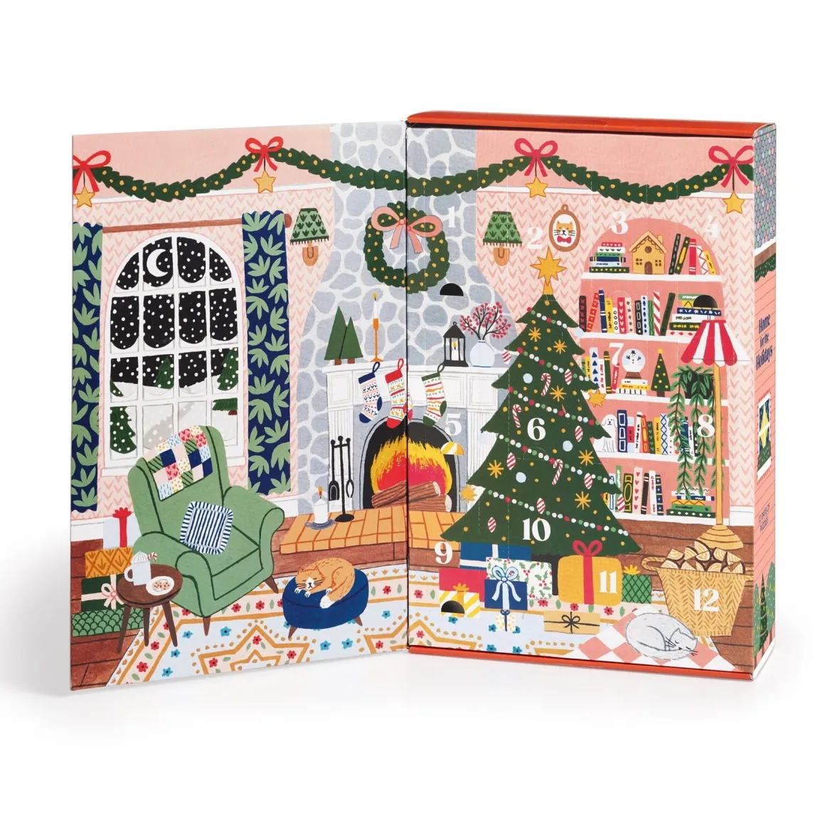 Home for the Holidays 500 Piece Advent Puzzle Calendar