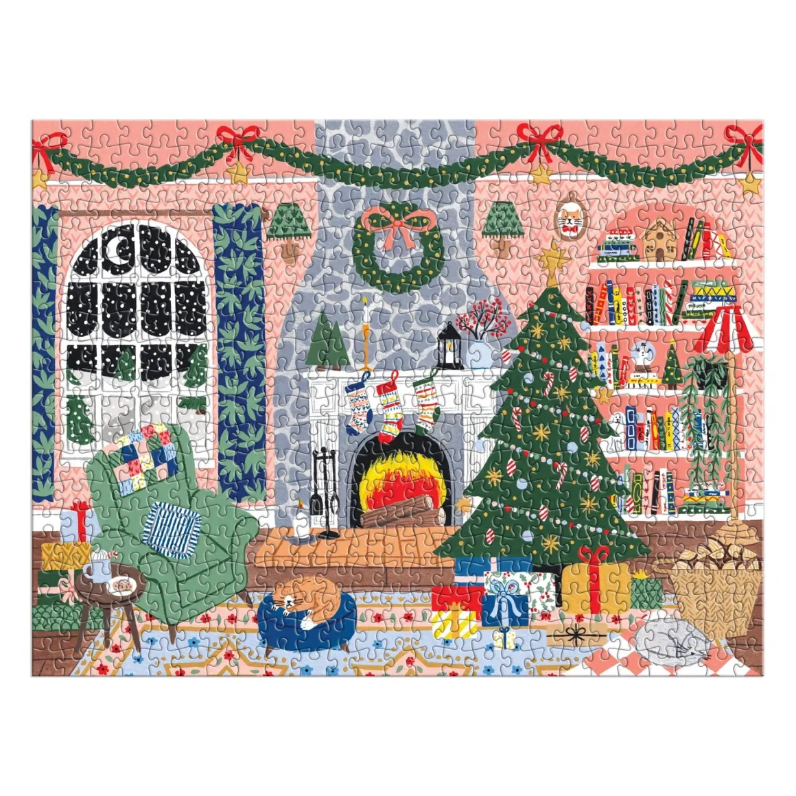 Home for the Holidays 500 Piece Advent Puzzle Calendar
