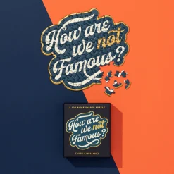 How Are We Not Famous? 100 Piece Mini Shaped Puzzle