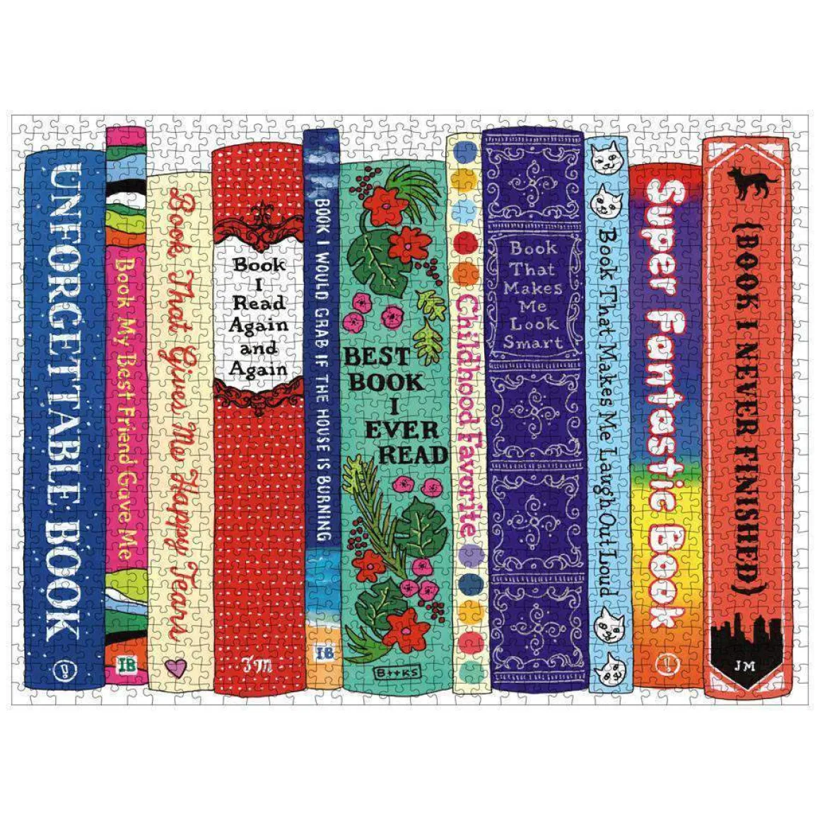 Ideal Bookshelf: Universals 1000 Piece Jigsaw Puzzle