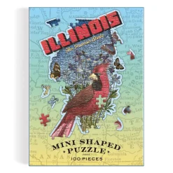 Illinois Mini Shaped Puzzle