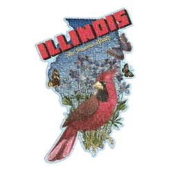 Illinois Mini Shaped Puzzle
