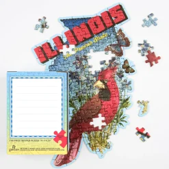 Illinois Mini Shaped Puzzle