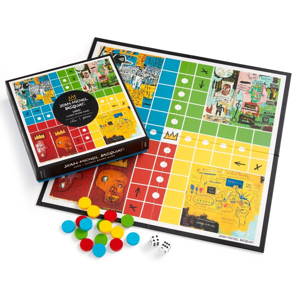 Jean-Michel Basquiat Ludo Classic Board Game