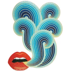 Jonathan Adler 750 Piece Lips Shaped Jigsaw Puzzle