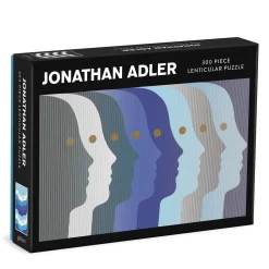 Jonathan Adler Atlas 300 Piece Lenticular Jigsaw Puzzle