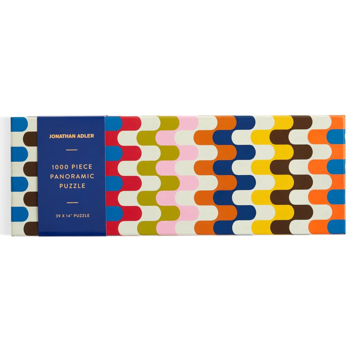 Jonathan Adler Bargello 1000 Piece Panoramic Puzzle