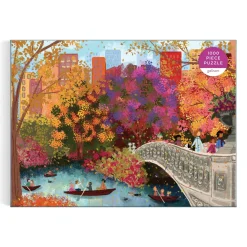 Joy Laforme Autumn on Bow Bridge 1000 Piece Puzzle