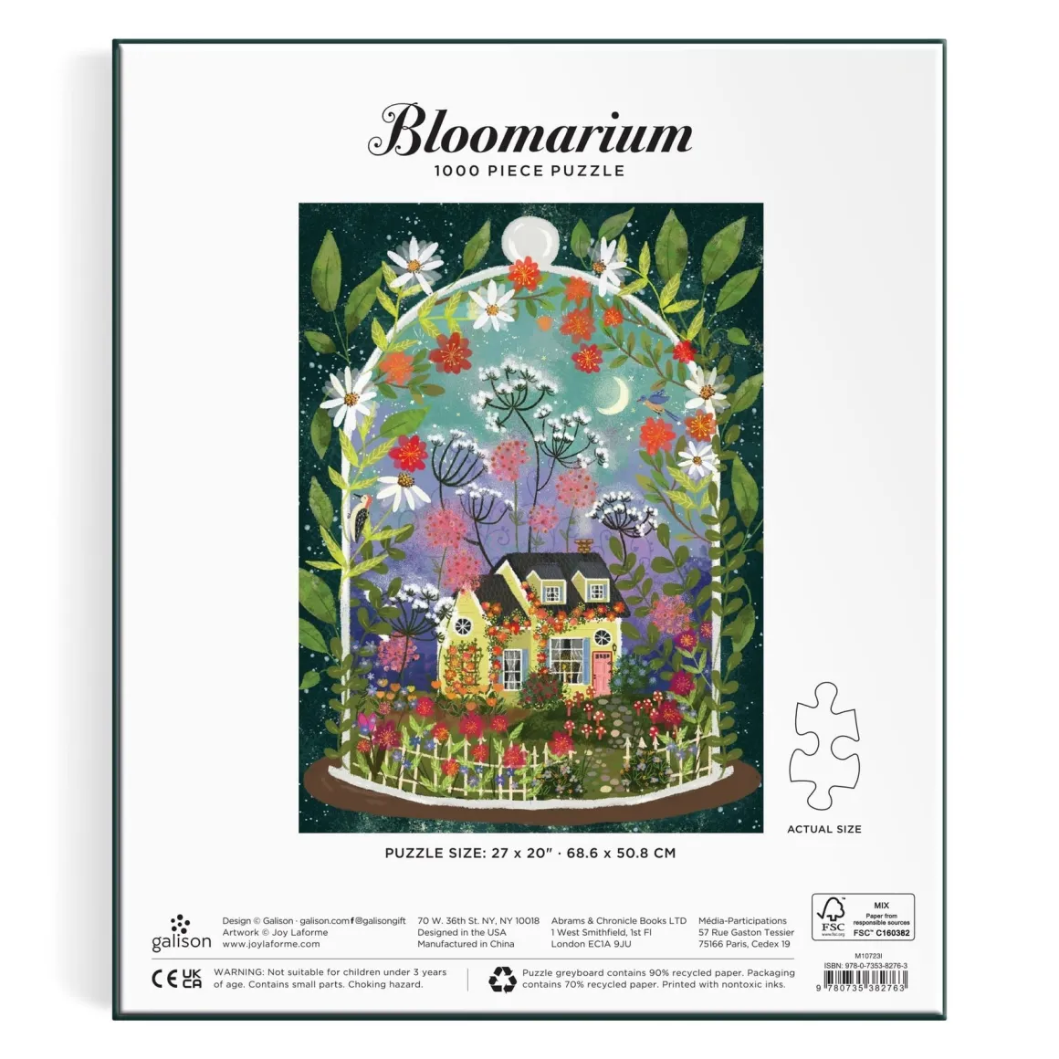 Joy Laforme Bloomarium 1000 Piece Puzzle