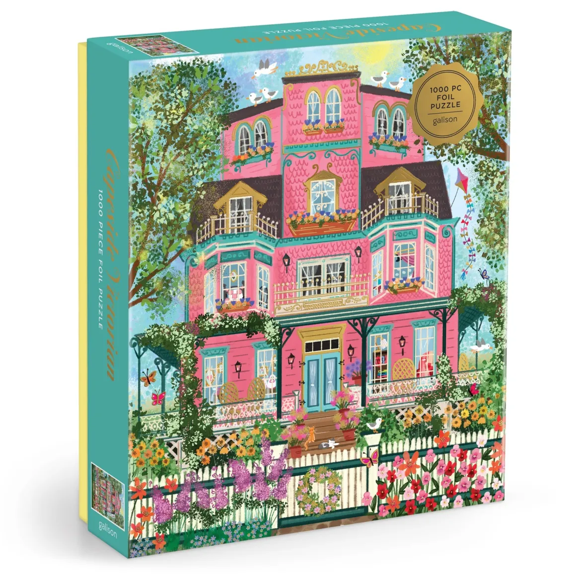 Joy Laforme Capeside Victorian 1000 Piece Foil Puzzle
