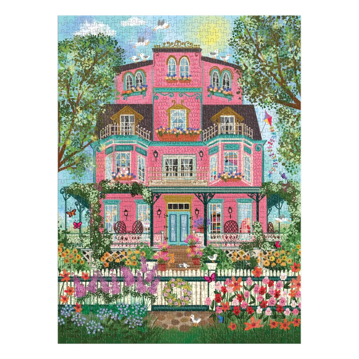 Joy Laforme Capeside Victorian 1000 Piece Foil Puzzle