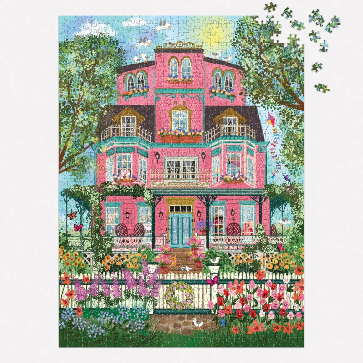 Joy Laforme Capeside Victorian 1000 Piece Foil Puzzle