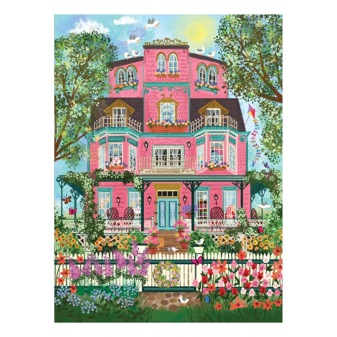 Joy Laforme Capeside Victorian 1000 Piece Foil Puzzle