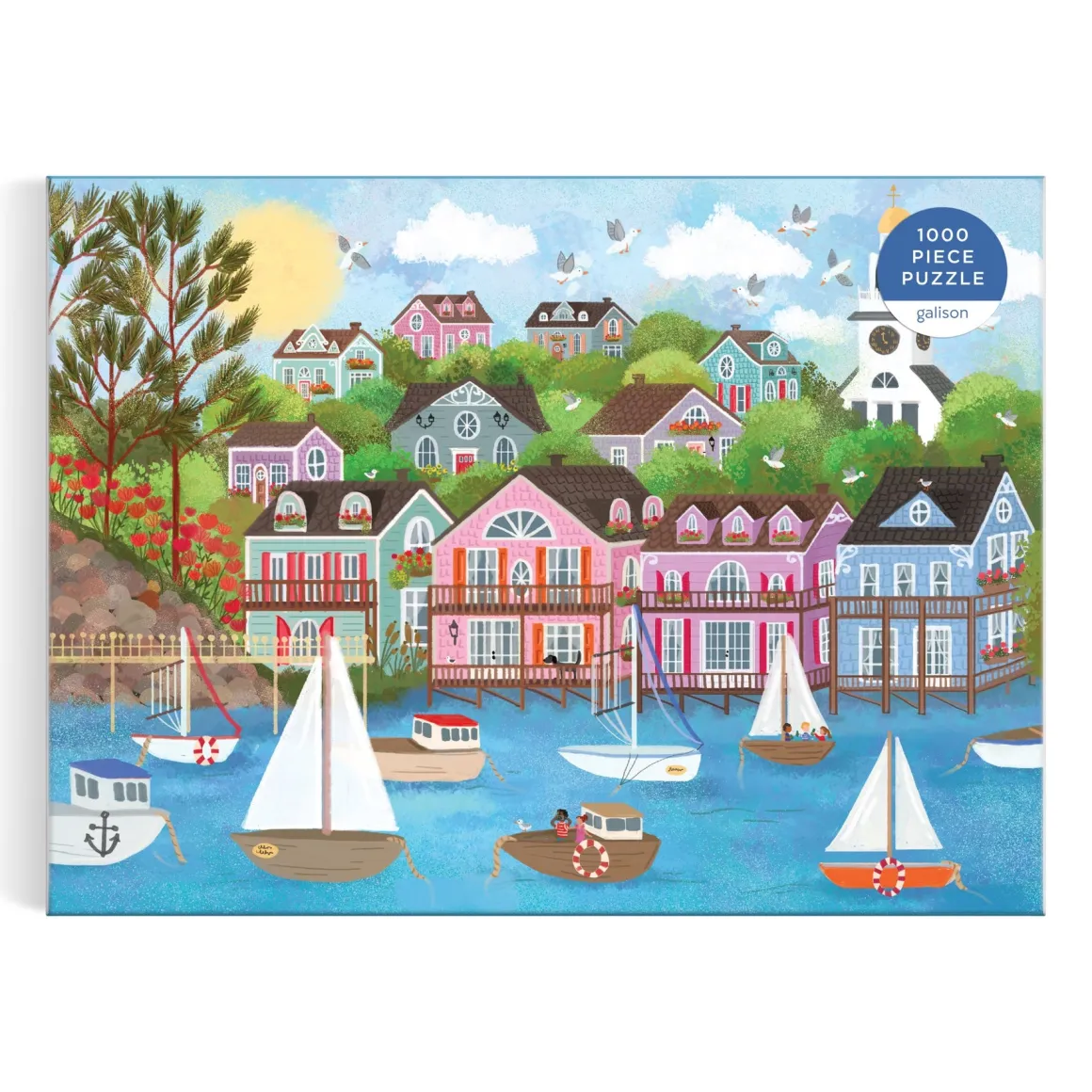 Joy Laforme Harbor by the Sea 1000 Piece Puzzle
