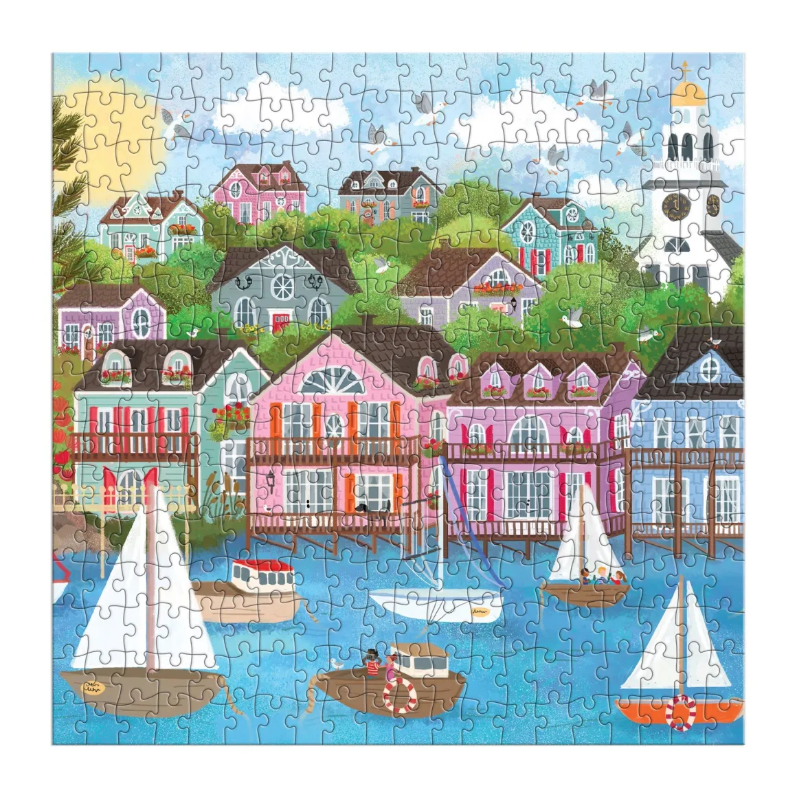 Joy Laforme Harbor by the Sea 300 Piece Puzzle