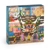 Joy Laforme Merry Market 1000 Piece Foil Puzzle in a Square Box