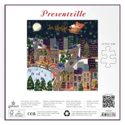 Joy Laforme Presentville 500 Piece Foil Puzzle