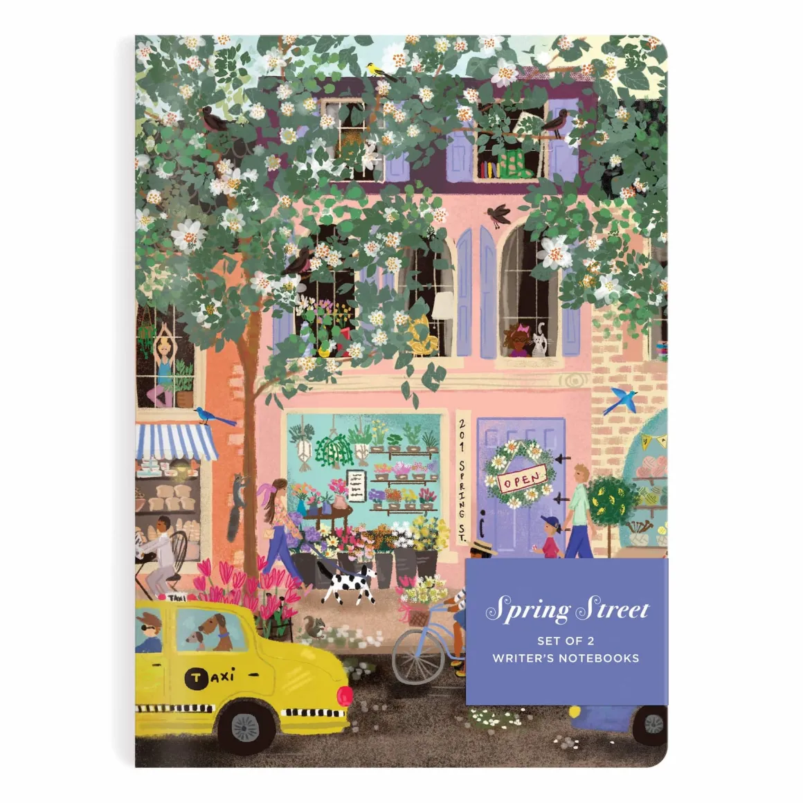Joy Laforme Spring Street Writers Notebook Set