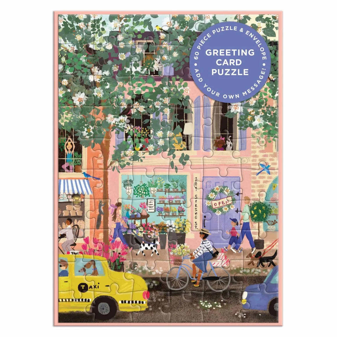 Joy Laforme Spring Street Greeting Card Puzzle