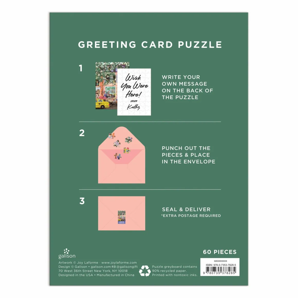 Joy Laforme Spring Street Greeting Card Puzzle