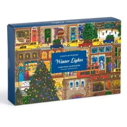 Joy Laforme Winter Lights 12 Days of Puzzles Holiday Countdown