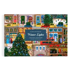 Joy Laforme Winter Lights 12 Days of Puzzles Holiday Countdown