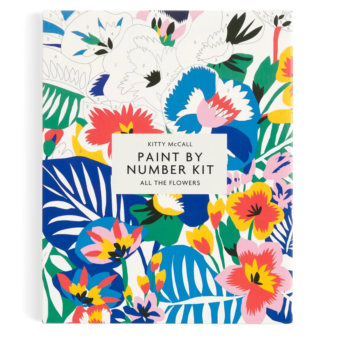 Kitty McCall All the Flowers Paint By Number Kit