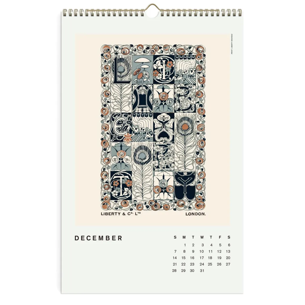 Liberty 2025 Wall Calendar