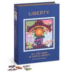 Liberty All You Need is Love 500 Piece Book Puzzle