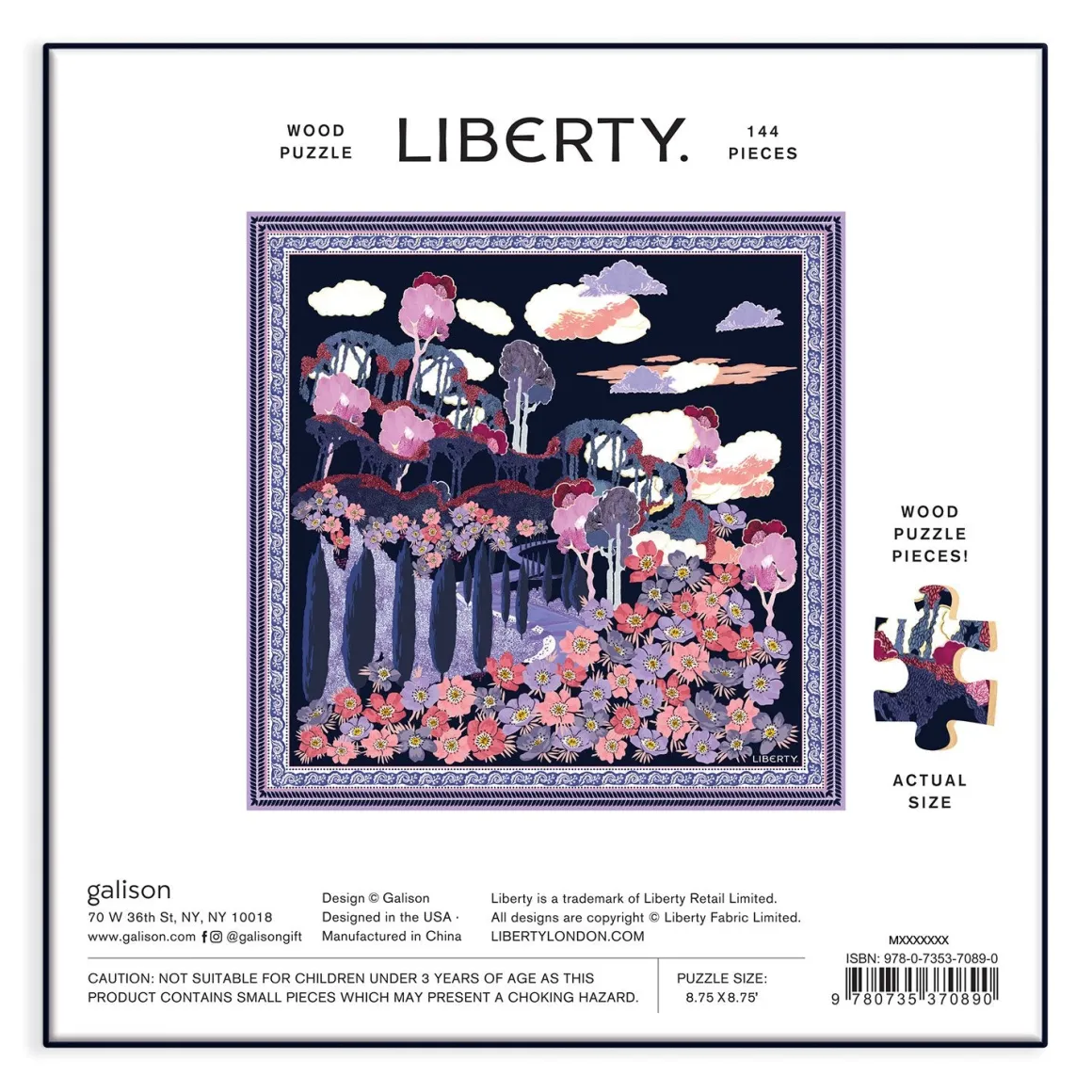 Liberty Bianca 144 Piece Wood Jigsaw Puzzle