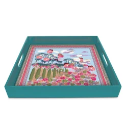 Liberty Bianca Square Lacquer Tray