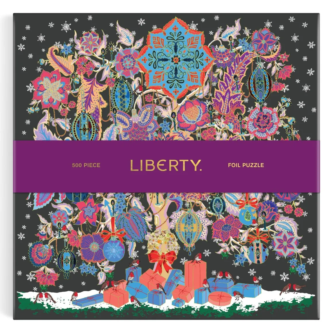 Liberty Christmas Tree of Life 500 Piece Foil Puzzle