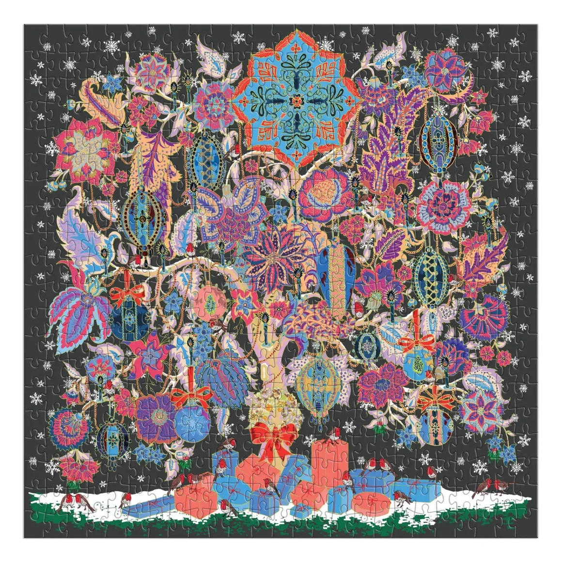 Liberty Christmas Tree of Life 500 Piece Foil Puzzle