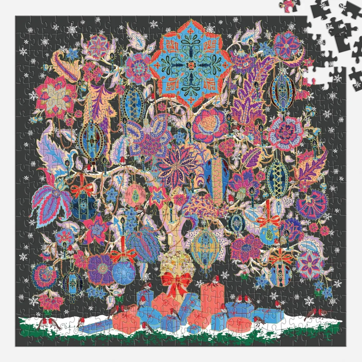 Liberty Christmas Tree of Life 500 Piece Foil Puzzle