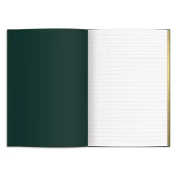 Liberty Dark Green Tudor A5 Embossed Journal