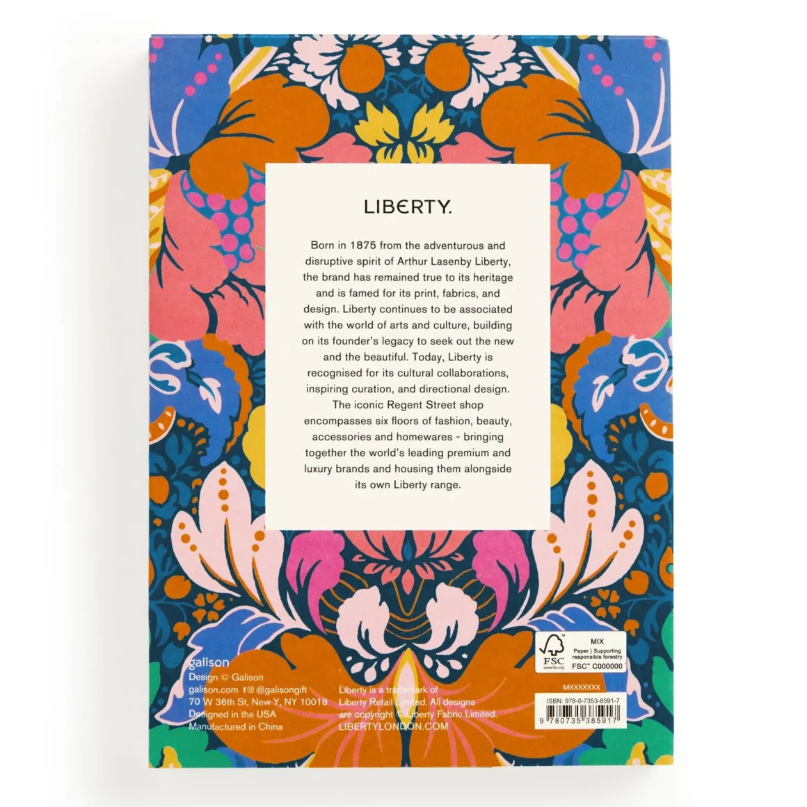 Liberty Glastonbury Premium A5 Notebook