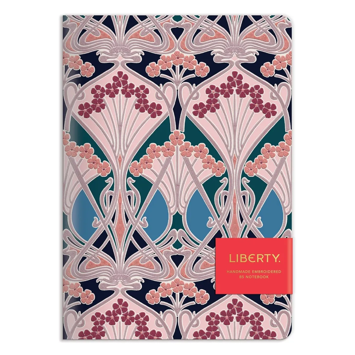 Liberty Ianthe Handmade Embroidered Journal