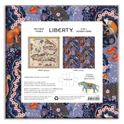 Liberty London Maxine Double-Sided 500 Piece Jigsaw Puzzle