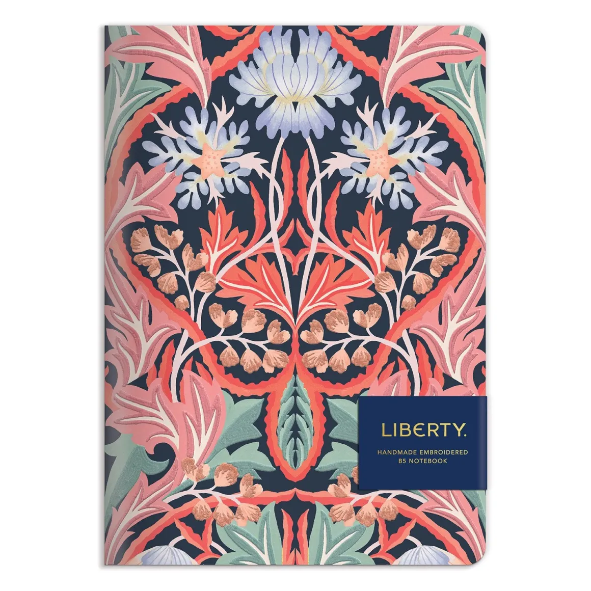 Liberty London May Embroidered Handmade Journal