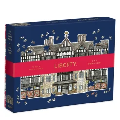 Liberty London Tudor Building 750 Piece Shaped Jigsaw Puzzle