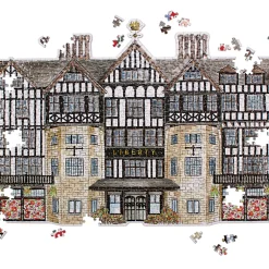 Liberty London Tudor Building 750 Piece Shaped Jigsaw Puzzle