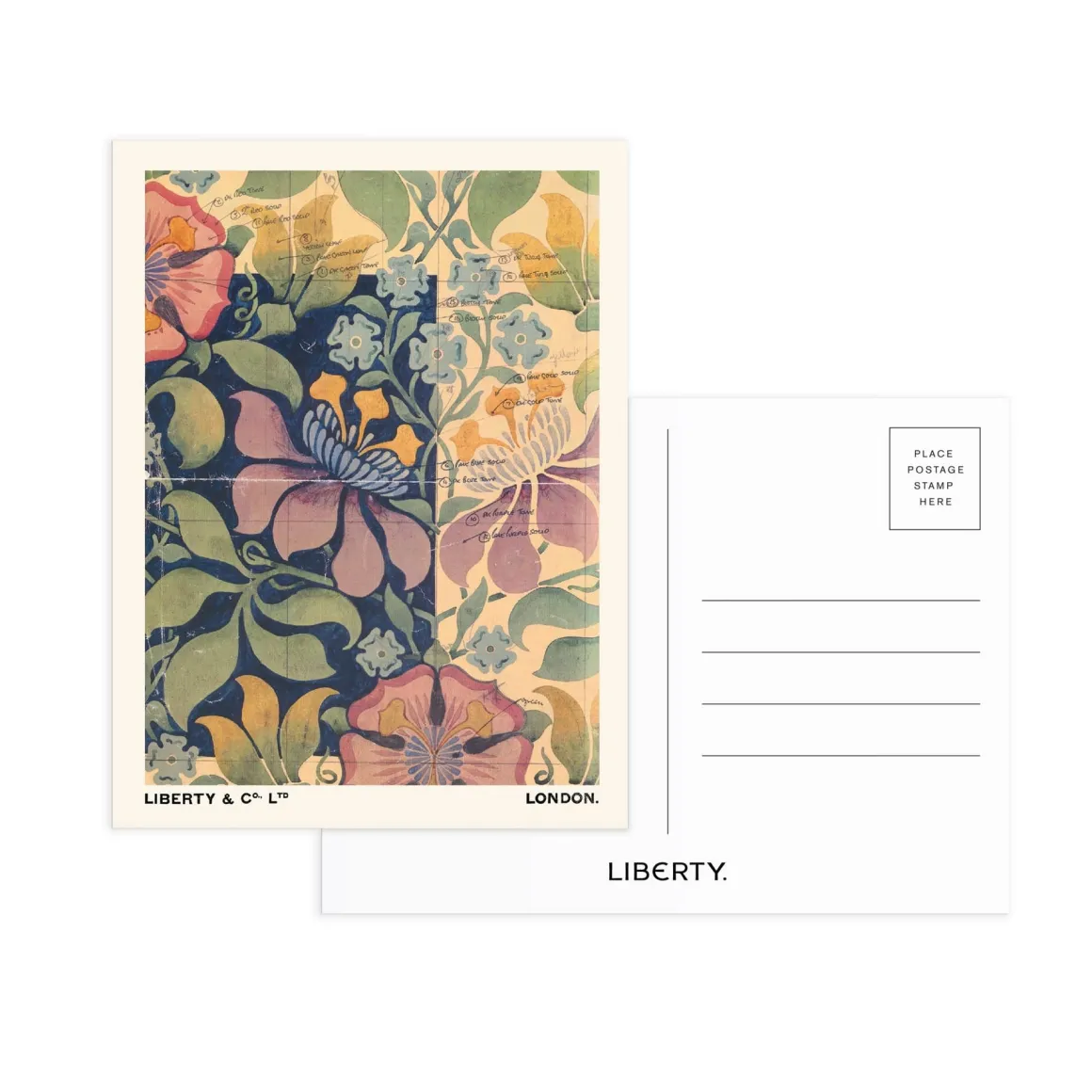 Liberty Postcard Book