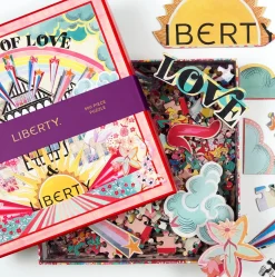 Liberty Power of Love 500 Piece Double Sided Jigsaw Puzzle with Shaped Pieces