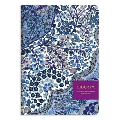 Liberty Tanjore Gardens B5 Handmade Embroidered Journal