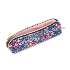 Liberty Tanjore Gardens Tile Navy Pencil Case