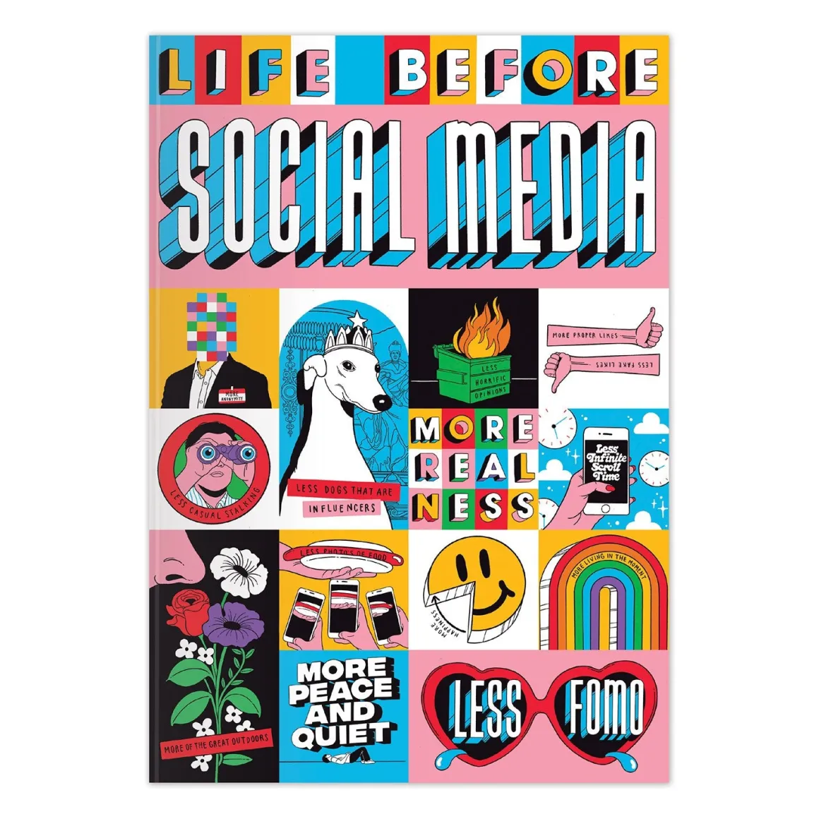 Life Before Social Media A5 Notebook
