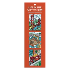 Life In The City By The Bay Magnetic Bookmarks